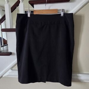 George Classic Black Pencil Skirt